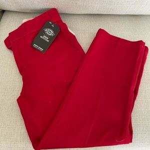 Dickies Red Pants Size 6